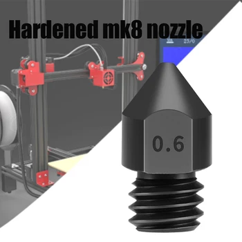 EZT3D 3D Tiskalnik Šobe MK8 Iztiskanje Kaljenega Jekla Pripomoček za V5 V6 1.75 mm 0,4 mm 0,6 mm 0,8 mm 131717