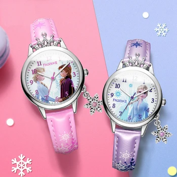 Big Prodajo Dame Zamrznjene Luksuzni Nakit Kristalno Crown Princess Watch Dekle Ljubezen Quartz Ure, Ženske, Modno Žensko Ročno Uro Časa