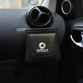 Avto Styling Telefon za Kartico sim Vrečko za Shranjevanje, ki Visi Vrečko Za Smart fortwo forfour 4 vrata Avto Dodatki