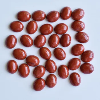 2020 Moda vroče prodaje Naravno rdeč kamen Ovalne CAB CHRYSOPRASE 8x10mm kamen kroglice za nakit, izdelava debelo 50pcs/veliko brezplačno 132929