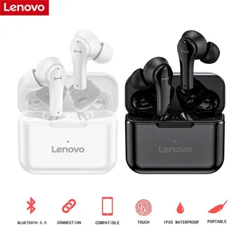 Original Lenovo QT82 TWS Brezžične Bluetooth Slušalke Trackpods Dotik HiFi Glasbeni Slušalke TWS Slušalke Bluetooth Mini Čepkov 13339