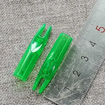 50pcs Lokostrelstvo Puščice Nocks Outwear Rep Plastike se Uporablja Za OD 6 mm Lov Puščico iz steklenih vlaken, ogljikovih Gredi Lov 134691