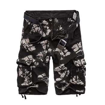 Hot-prodaja moški poletje frock Prikrivanje hlače multi-žep bombaž capris 134795