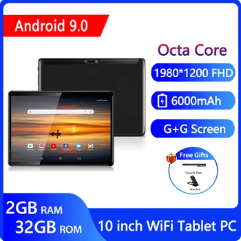 ZONKO 10 palčni Tablični računalnik Android 9.0 Tablet PC 5G WiFi Tablet Jedro Octa 2G RAM, 32 G ROM Tablet 1920*1200 IPS GPS Google Play 135368