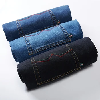 2020 Novo Modno Oblikovanje Priložnostne Hlače Plus L-7XL Velikost Jeans Moške Hlače Cool Ulične Udobno Poletje Bombaž blagovno Znamko Oblačil 135904