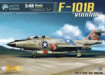 Kitty Hawk 80114 1/48 F-101B Voodoo Sestavljanje modela