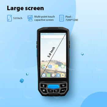 Issyzonepos Ročni PDA Optičnega POS Terminala 1D 2D NFC UHF za branje črtne kode, Android 8 Podatki Rešitev Za Logistiko in Skladišča
