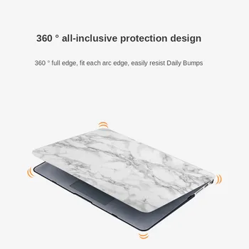 Marmor Trdo Lupino Laptop Primeru za Macbook Air Pro Retina Nov Dotik Vrstici 11 12 13 15 inch Za leto 2020 Macbook Pro 13 A2251 A2289+darilo
