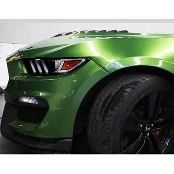 Za Ford Mustang 2018 2019 2020 gt Avtomobilski Žarometi Luč Zaščitno folijo Nalepke TPU Črno Transparentno Odporno na Praske