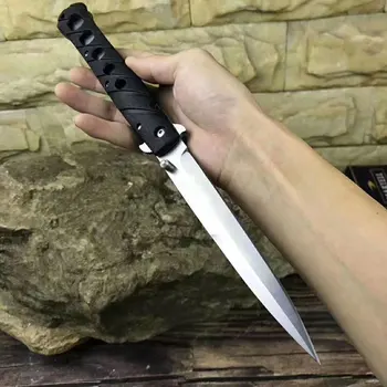 HLADNO Folding nož 6 inch 26sxp srebro 440C jekla rezilo Žepni nož prenosni taktično noži za Preživetje lov Kuhinjski nož