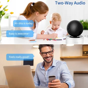 Baby Monitor Wifi 3MP 2K Ultra HD Otroška Varuška Fotoaparat Night Vision dvosmerni Audio Človeško Zaznavanje Babyphone Zaslon Kamere Izdelki