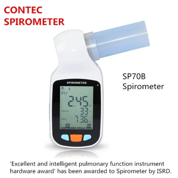 CONTEC Digitalni Spirometer SP70B Pljuč, Dihalnih Diagnostični Vitalograph Spirometry + Programske opreme