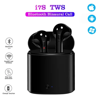 I7s TWS Brezžične Slušalke 5.0 Bluetooth Slušalke Čepkov Šport Prostoročno Slušalko S Polnjenjem Polje Za Xiaomi iPhone Android 14091