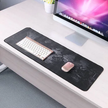 New Vroče Zemljevidu Sveta Gume Podaljša Gaming Mouse Pad Desk Tipkovnico Mat Anti-slip Nepremočljiva