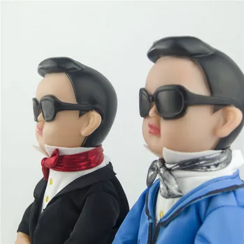 Električni plišastih igrač za otroke Plišastih lutka simulacije Gangnam Style PSY ustvarjalne smešno igrača Ples, petje lutke rojstni dan darila 14368