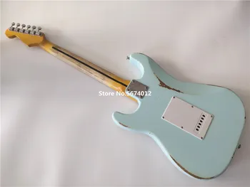 Dediščine classic standard stare letnik električna kitara klasična modro nebo, lahko prilagodite glede na zahteve 144179