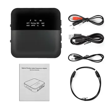 SONRU Bluetooth 5.0 Zvočna kartica Bluetooth Oddajnik Sprejemnik za TV Prenosni Stereo Sistem za Brezžični vmesnik 144410