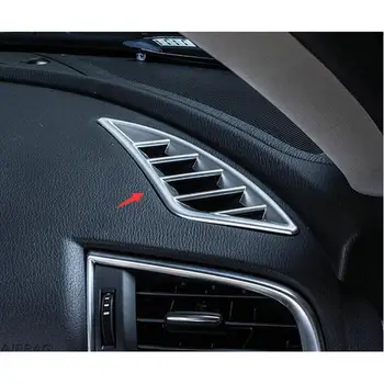 2pcs Avto ABS nadzorna plošča AC Zraka Vent Trim kritje Trim za Mazdas 6 M6 Atenza 2017 1475