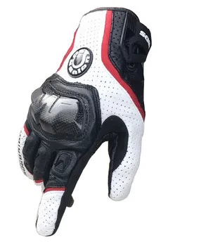 Uglybros-390 guantes moto dihanje usnja rokavice motorno kolo rokavice za motocross rokavice guanti moto moški moto rokavice
