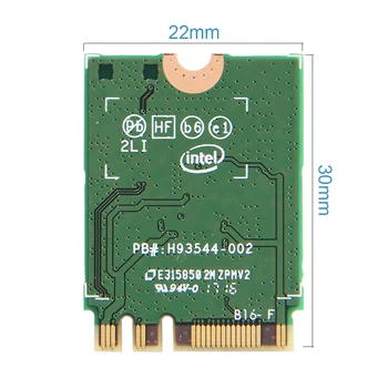 1200Mbps Za Intel 8265 AC Dual Band 2,4 G/5Ghz NGFF Wlan omrežja Wi-Fi 802.11 ac WiFi Bluetooth 4.2 Sim Adapter za Namizni Komplet MU-MIMO
