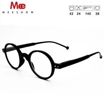 Blagovne znamke Obravnavi Očala Moški ženske okrogle očala Retro Evropi stil modni očala z dioptrije 1673 +1.0 +1.5 +2.0 +2.5