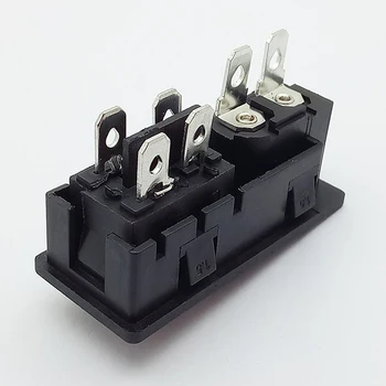 50pcs Moč Rocker Switch & Vtičnice Priključek, Stikalo s 3 Pin 4 Pin, Panel Mount napajalniki 152818