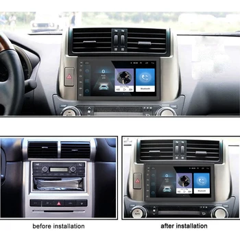 S6 2 Din Avtomobilski Stereo sistem Android 8.1 Quad Core 7 palčni GPS Navigacijski Auto Radio Ogledalo Povezavo Bluetooth Music Video 1GB RAM-a 16GBROM