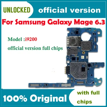 Celotno preizkušen za Samsung Galaxy Mega 6.3 i9200 i9205 Matično ploščo z Android Sistem,Original odklenjena Logika dobre delovne Plošče