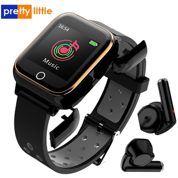 PM6 Bluetooth Slušalke MP3 Pametno Gledati Moški Ženske Srčni utrip Tracker Krvni Tlak Šport Smartwatch za Android IOS 154590