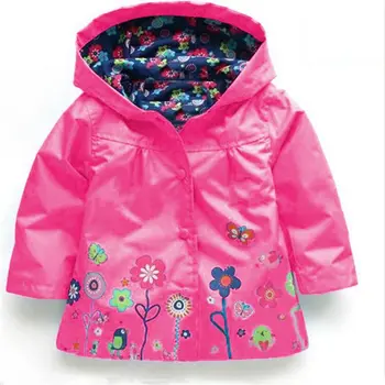 Moda 2020 Dekleta Suknjič Dekleta Windbreaker otroške Jakne, Otroški dežni Plašč vrhnja oblačila & coats Otrok Jakna Dekliška Oblačila