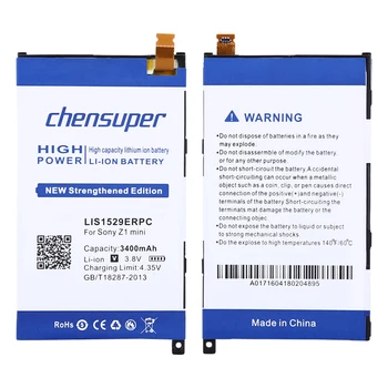 Chensuper 3400mAh 3400mAh LIS1529ERPC Baterija za Sony Xperia Z1 mini Z1mini D5503 Z1 Kompakten M51w 155286