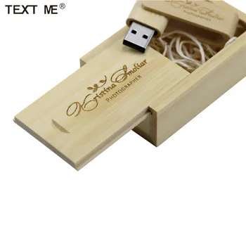 BESEDILO ME USB pomnilnik leseni USB 2.0, USB flash disk, pogon pero 4GB 8GB 16GB 32GB pomnilniško kartico memory stick LOGOTIP naravnega lesa prilagajanje