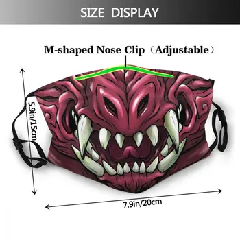Monster Hunter Adulte Masko Odogaron ( Svet) Obraz Modne Mascarilla S Filtri