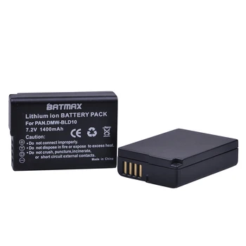 3Pcs 1400mAh DMW-BLD10E DMW BLD10E Baterije za Panasonic DMW-BLD10, DMW-BLD10E, DMW-BLD10PP Lumix DMC-G3, DMC-GF2, DMC-GX1 156864