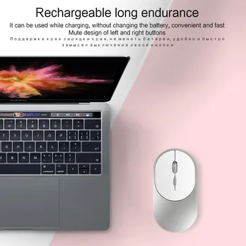 Za polnjenje Izključite Bluetooth Miško Za Apple Macbook air Za Lenovo ThinkPad Za Huawei Matebook Prenosni računalnik Prenosni Računalnik miške 157349