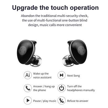 Novo 6D Zmanjšanje Hrupa Slušalke Brezžične Bluetooth Šport Slušalke Dotik upravljanje Glasbe Slušalka Z 1200mAh Polnjenje BOX W16 TWS 157736