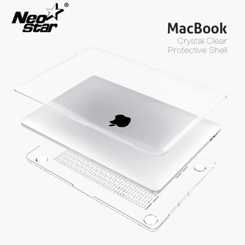 Kristalno Zvezek Primeru Za MacBook Pro/Air 13 Trdi Prenosni Kovček Za Novi MacBook Air 13 Retina MacBook Pro 15 Trdo Ohišje 15830