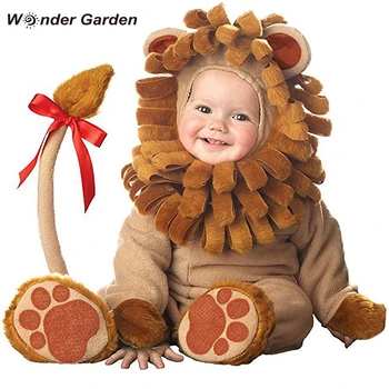 Sprašujem Vrt Dojenčke In Malčke Baby Dekleta Ljubek Mali Lev Živali Halloween Cosplay Kostum Purim Počitnice Kostum 158948