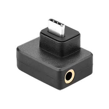 3,5 mm/Tip-C Adapter Avdio External Mic Gori Izboljša Kakovost Zvoka za DJI OSMO Dejanje LHB99