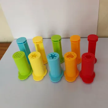 Otroci DIY Obdelujete Nastavite 5Pcs Učenje Izobraževalne Igrače, Plastične Plastelinom Plesni Polimerne Gline Orodja Brizg Obliko Smešno, Multi-color