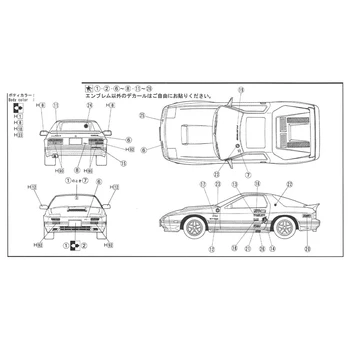 1/24 Mazda Savane RX-7 (FC3S) 04598 16263