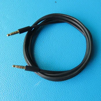 1meter 3 m črn 3,5 mm auido Kabel pozlačeno 5-polov