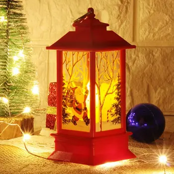 LED Luči Vesel Božič Okraski za Dom 2019 Okraski za novoletne jelke Cristmas Darilo Svetlobe Obeski Noel Novo Leto 2020 164435