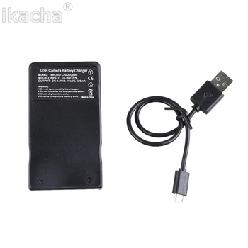 NP-BK1 NP-FK1 BK1 FK1 USB Polnilec za Sony DSC-S750 S780 S950 DSC-980 DSC-W180 W190 W370 MHS-PM1 PM1D PM5 CM5 Baterijo Fotoaparata 165828