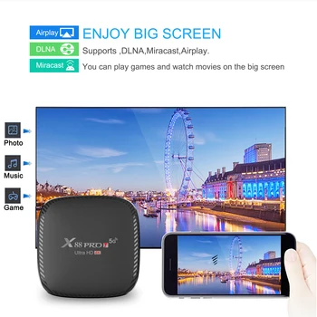 SIKAI X88 PRO T Android 10.0 Smart TV Box Android 10 1 G 8G 2 G 16 G TV BOX Rockchip H313 Youtube 4K Set Top Box Media player