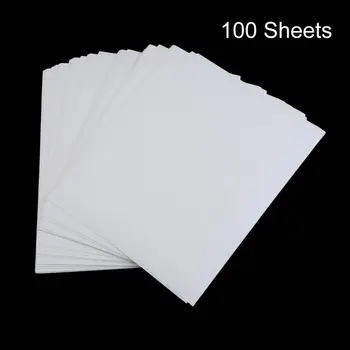 100 KOS A4, Sublimacijski Tisk Papir Za Poliester Bombaž T-Shirt Železa Na Papir za Prenos Toplote Tiskanje Prenos Dodatki 16740