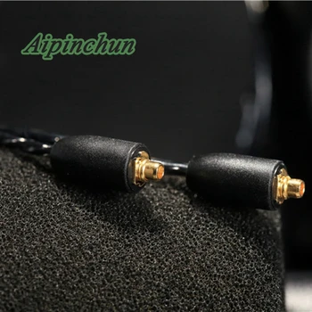 Aipinchun MMCX Slušalke Zamenjava Kabla s Krmilnikom za glasnost Shure SE215 SE425 SE535 SE846 SE315 za Westone W60 W50 16804