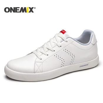 ONEMIX 2019 novi Čevlji za Rolkanje ženske lahka pohodna obutev moški mehko prostem hojo čevlji moški beli čevlji, copati moški 169544