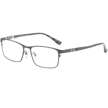 Čistega titana očal okvir poslovni moški ultra-lahkih optičnih očal okvir elastična templjev recept očala moških HT0205 169591