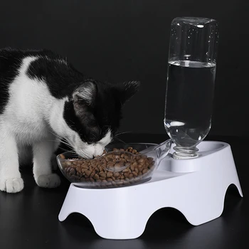 Vodnjak Kuža Pes, Mačka Skledo Anti-Slip Mačke Jed Pet Napajalnega Voda Skledo, Kot Nalašč Za Mačke In Majhne Pse Oskrbuje Debelo